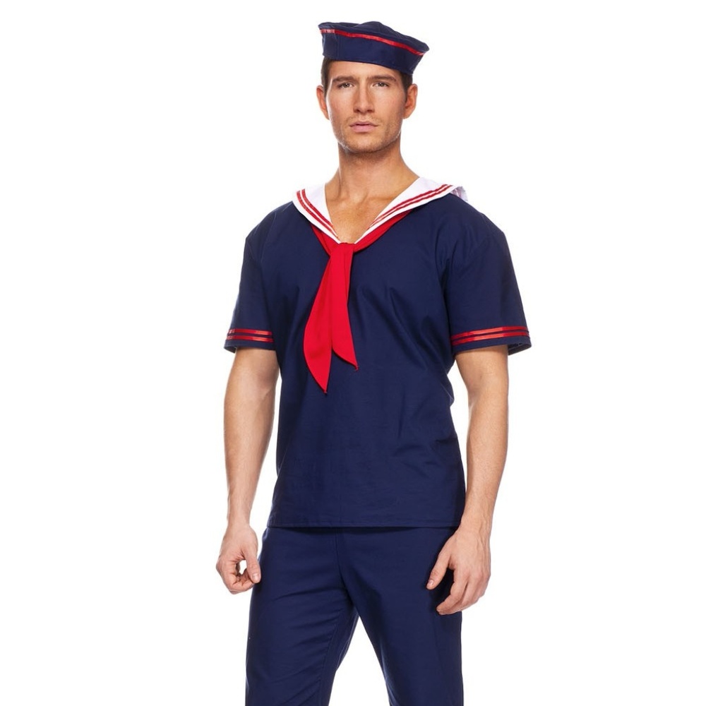 Man Costume! Halloween Costume! Sailor Costume!